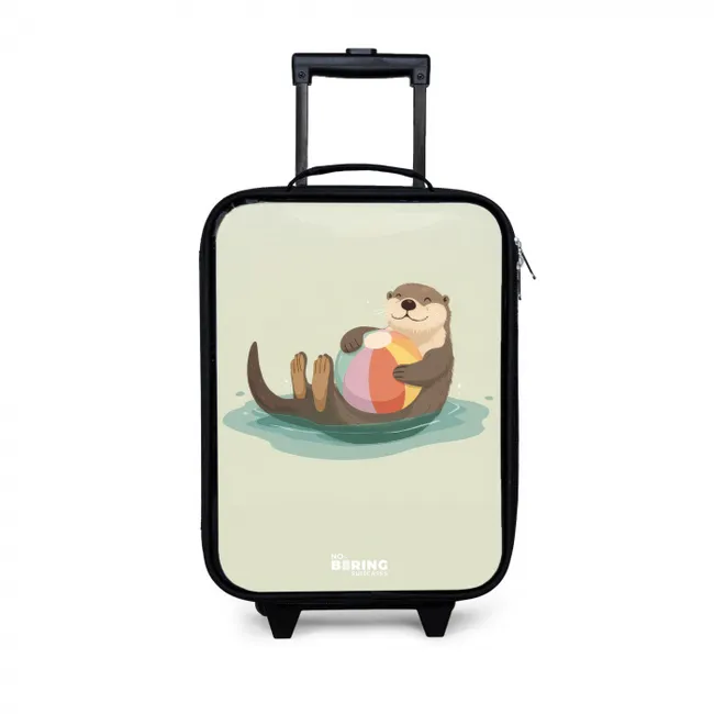 Valise enfant - Loutre - Ballon de plage - Eau