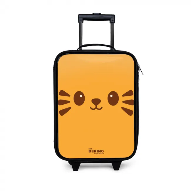 Valise enfant - Kawai - Tiger - Orange