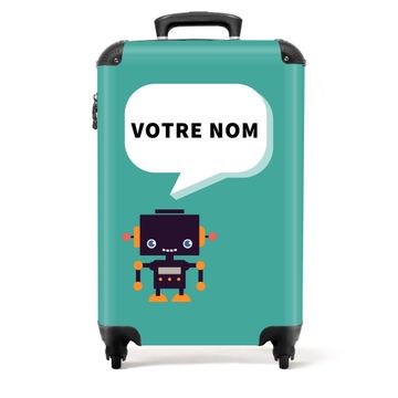Robot bleu