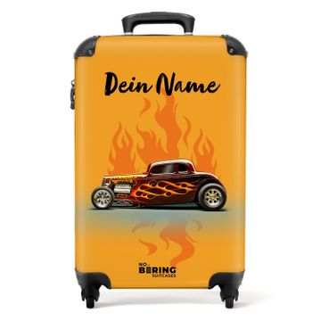 Flammes chaudes ocre