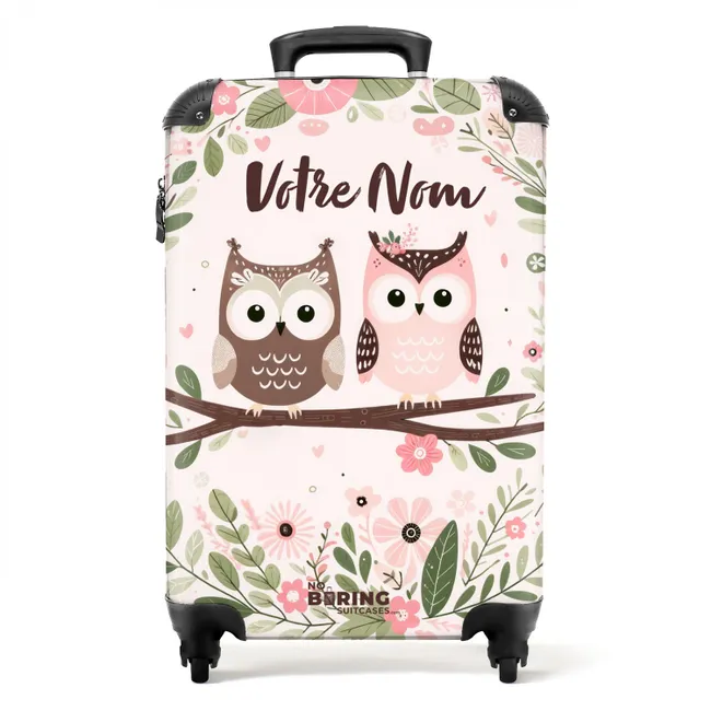 Valise -  Petits hiboux battants