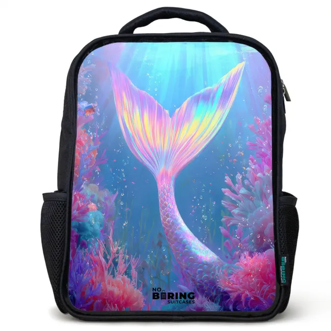 Cartable - Sirène - Corail - Eau