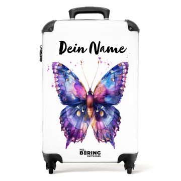 Papillon violet splendide