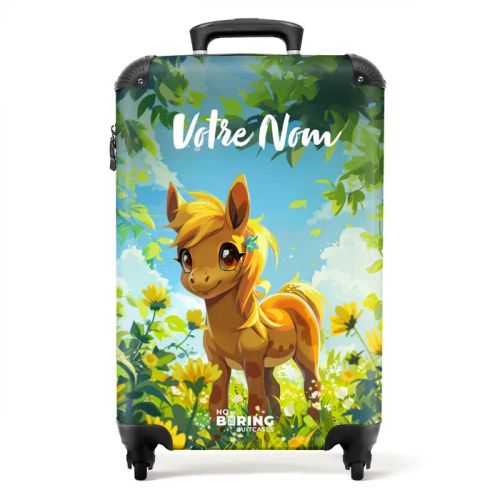 Poney ensoleillé