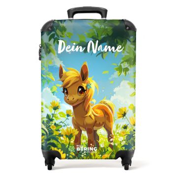 Poney ensoleillé