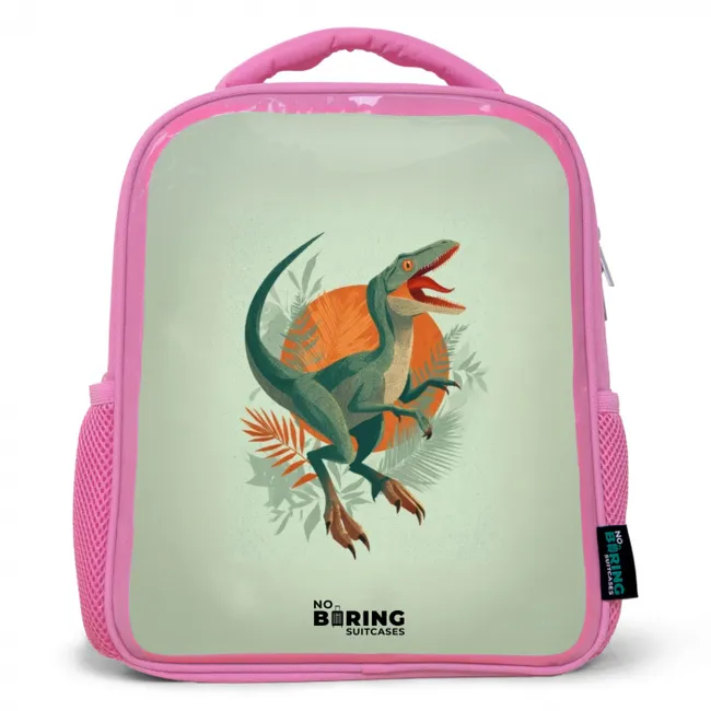 Sac à dos pour enfants - Rose - Animal - Dino - Nature
