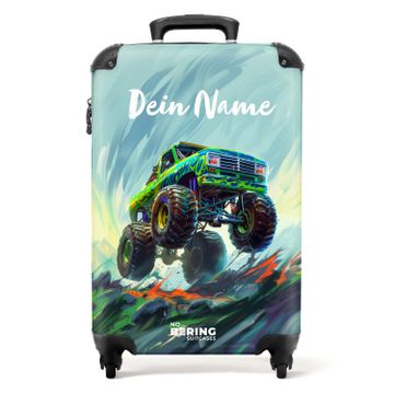 Monster truck citron lumineux