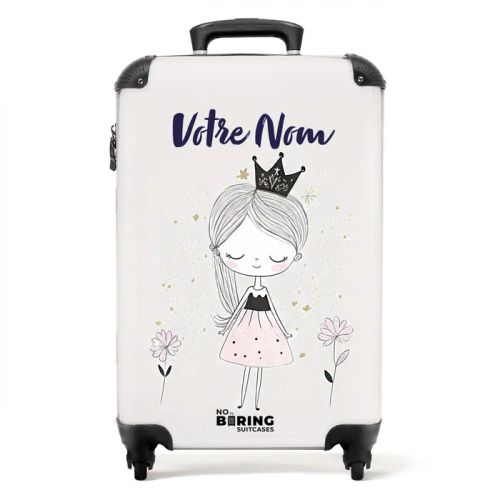 Princesse en robe noire