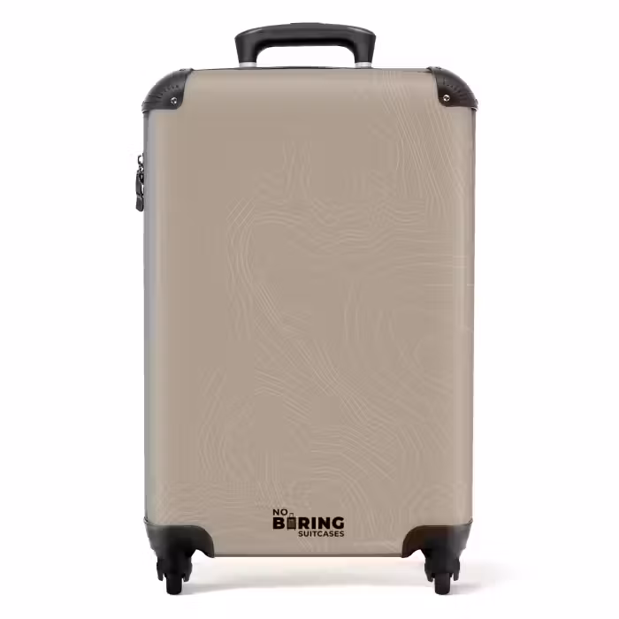 Valise - Abstrait - Dessin au trait minimaliste
