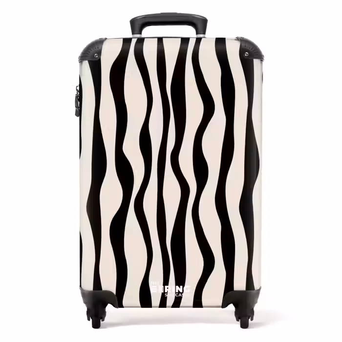 Valise - Abstrait - Dessin au trait noir