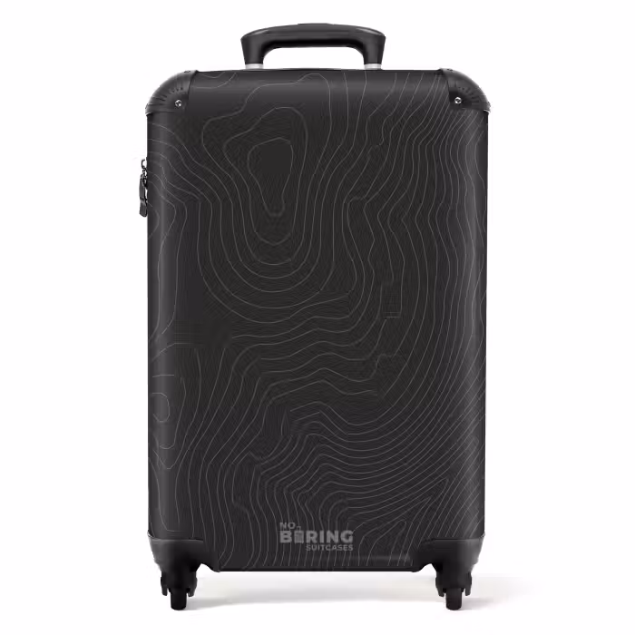 Valise - Abstrait - Dessin au trait sombre