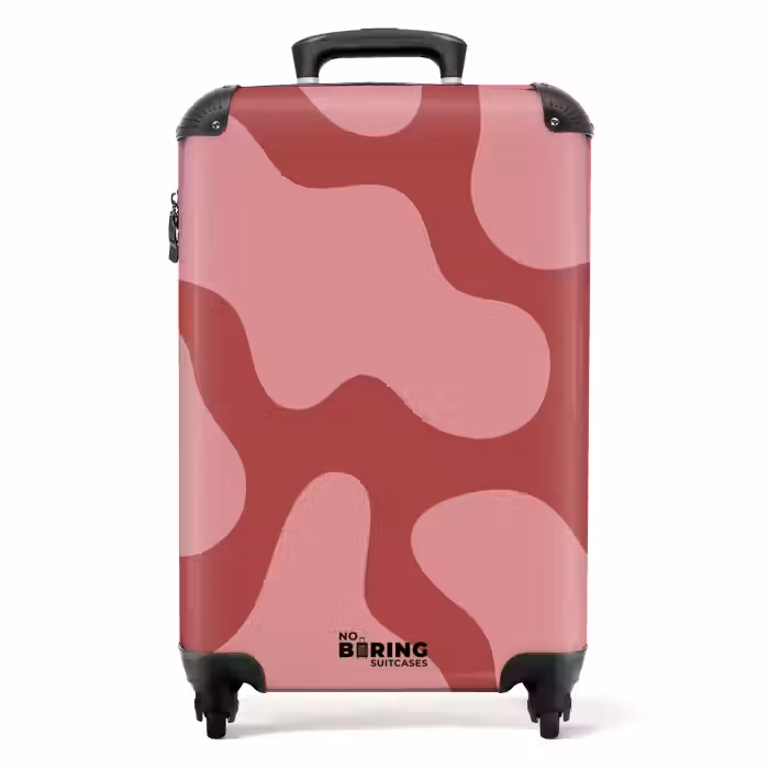 Valise - Abstrait - Formes roses