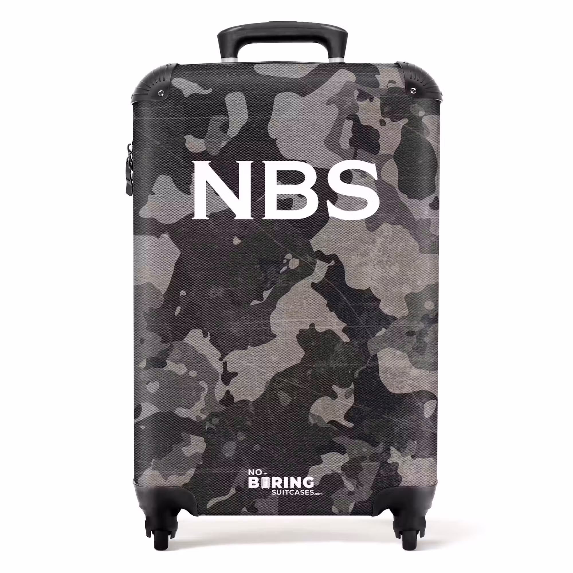 Valise -  Camouflage vert avec couleur sable