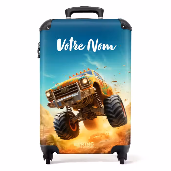 Valise avec nom - Coureur de sable