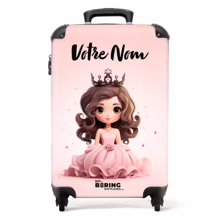 Valise avec nom - Princesse Poppy