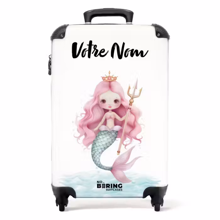 Valise avec nom - Sirène Suzy