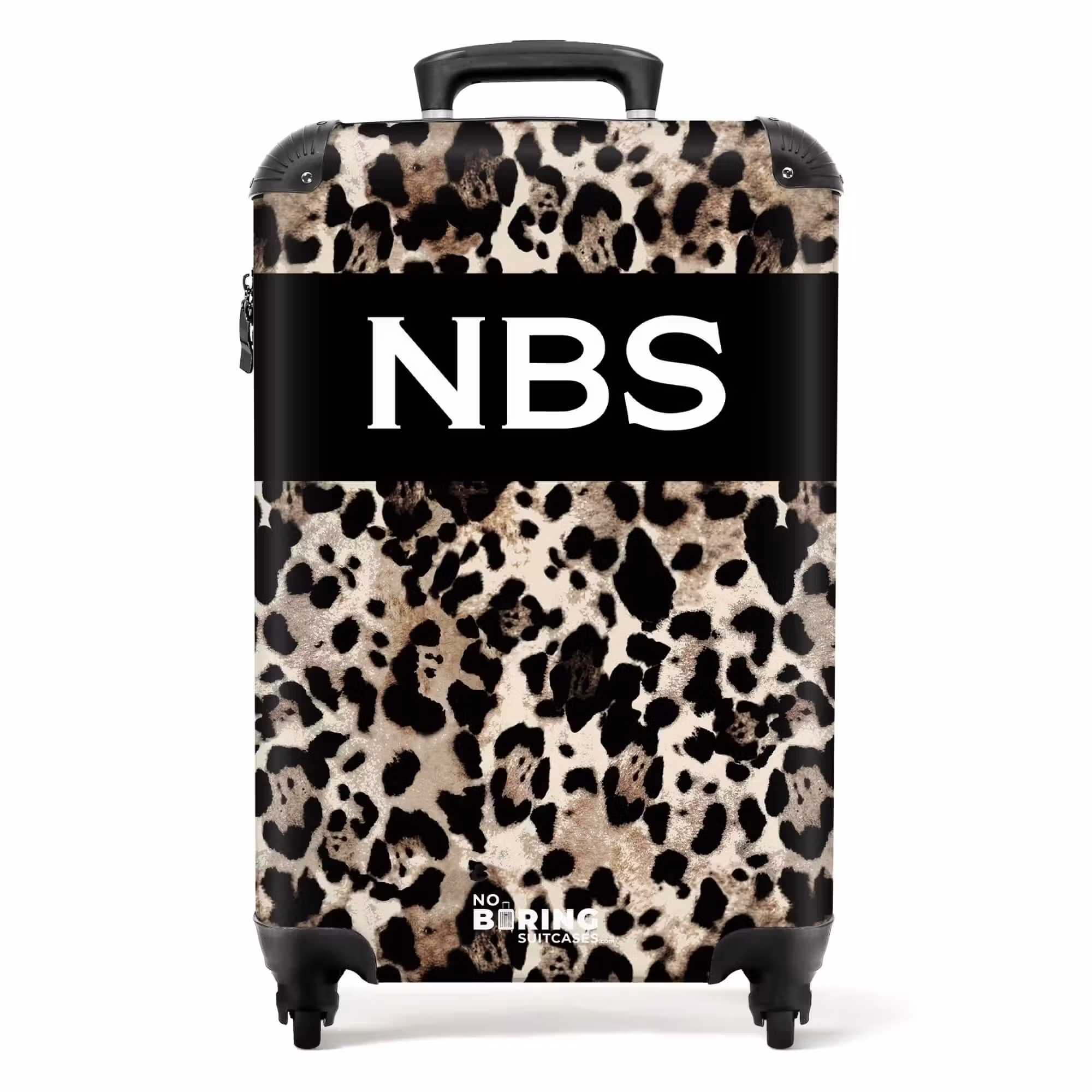 Valise -  Imprimé léopard avec taches noires