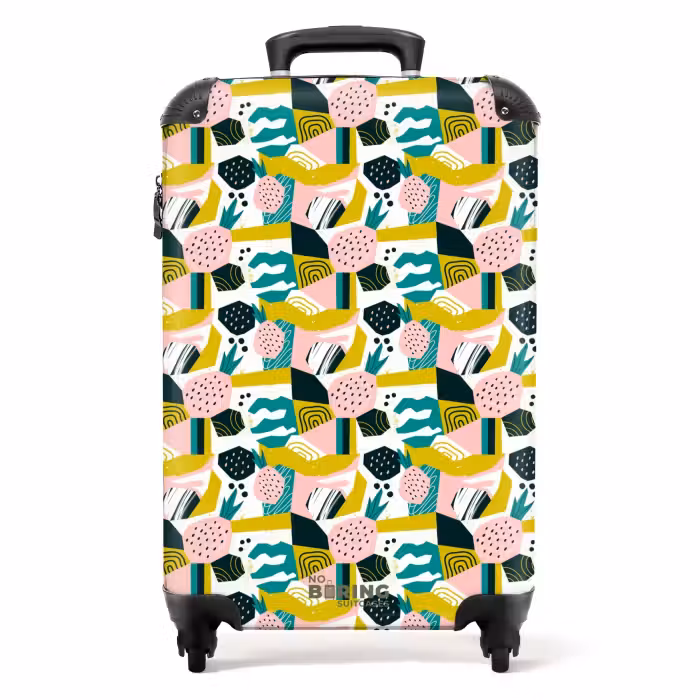 Valise - Collage de la jungle fruitée