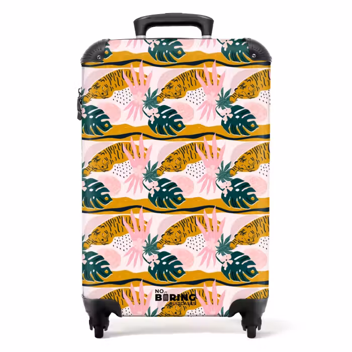 Valise - Motif de tigre tropical