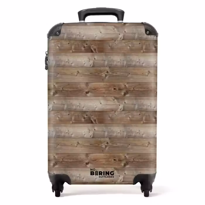 Valise - Planches en bois usé par les intempéries et les nœuds irréguliers