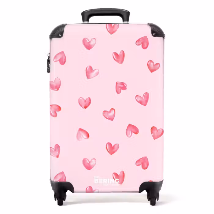 Valise - Motif de l'amour