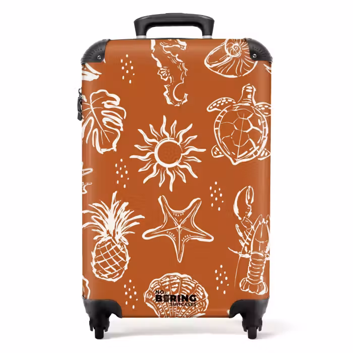 Valise - Créatures marines et illustrations estivales