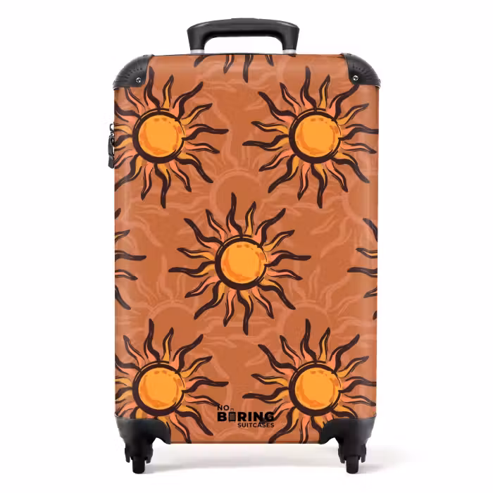 Valise - Modèle de soleil