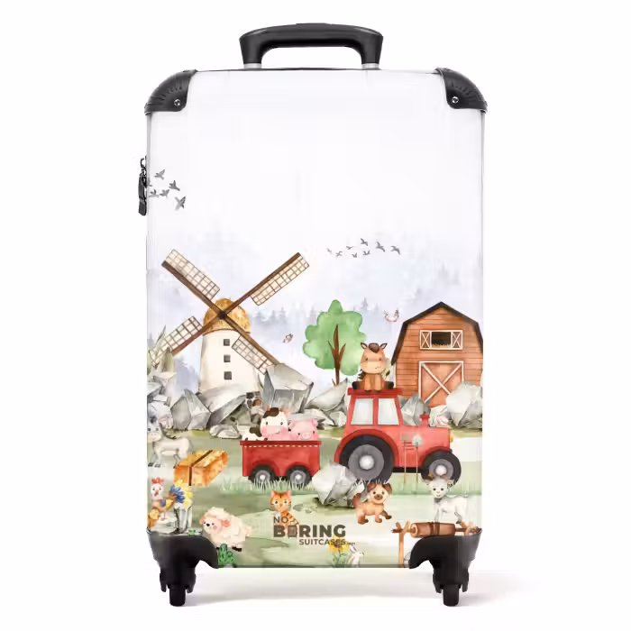 Valise avec nom - Expérience à la ferme