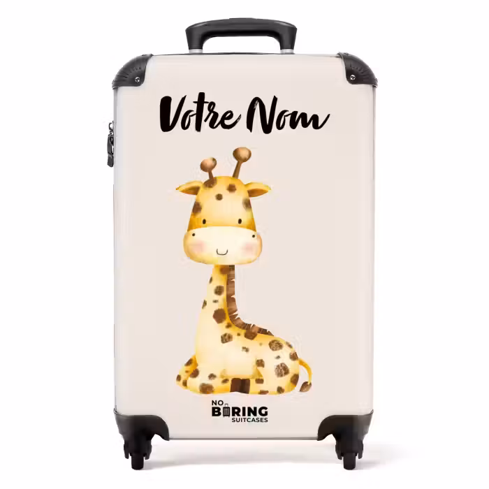 Valise avec nom - Gigi Girafe
