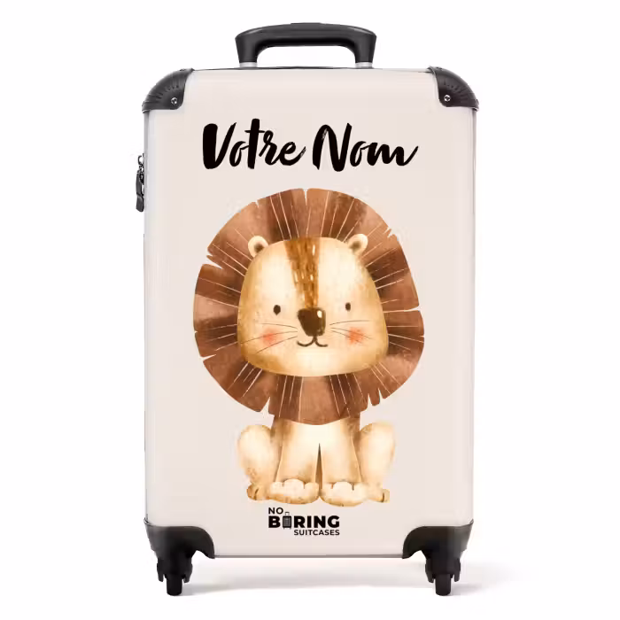Valise avec nom - Lamar Lion