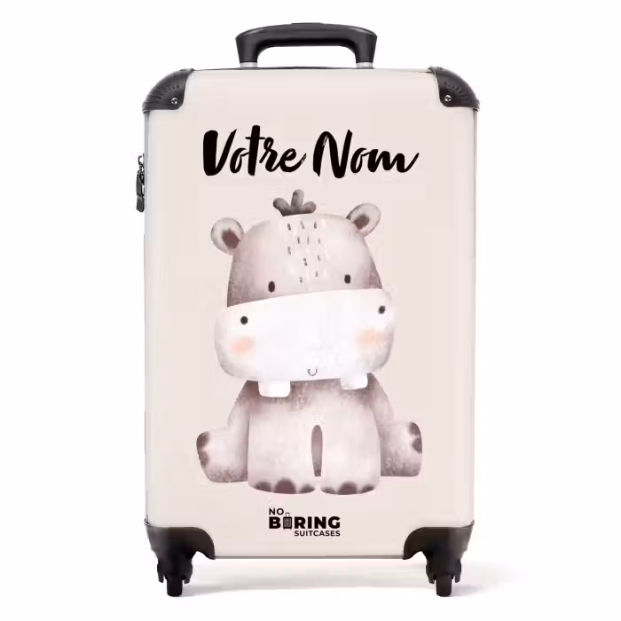 Valise avec nom - Nigel Hippo