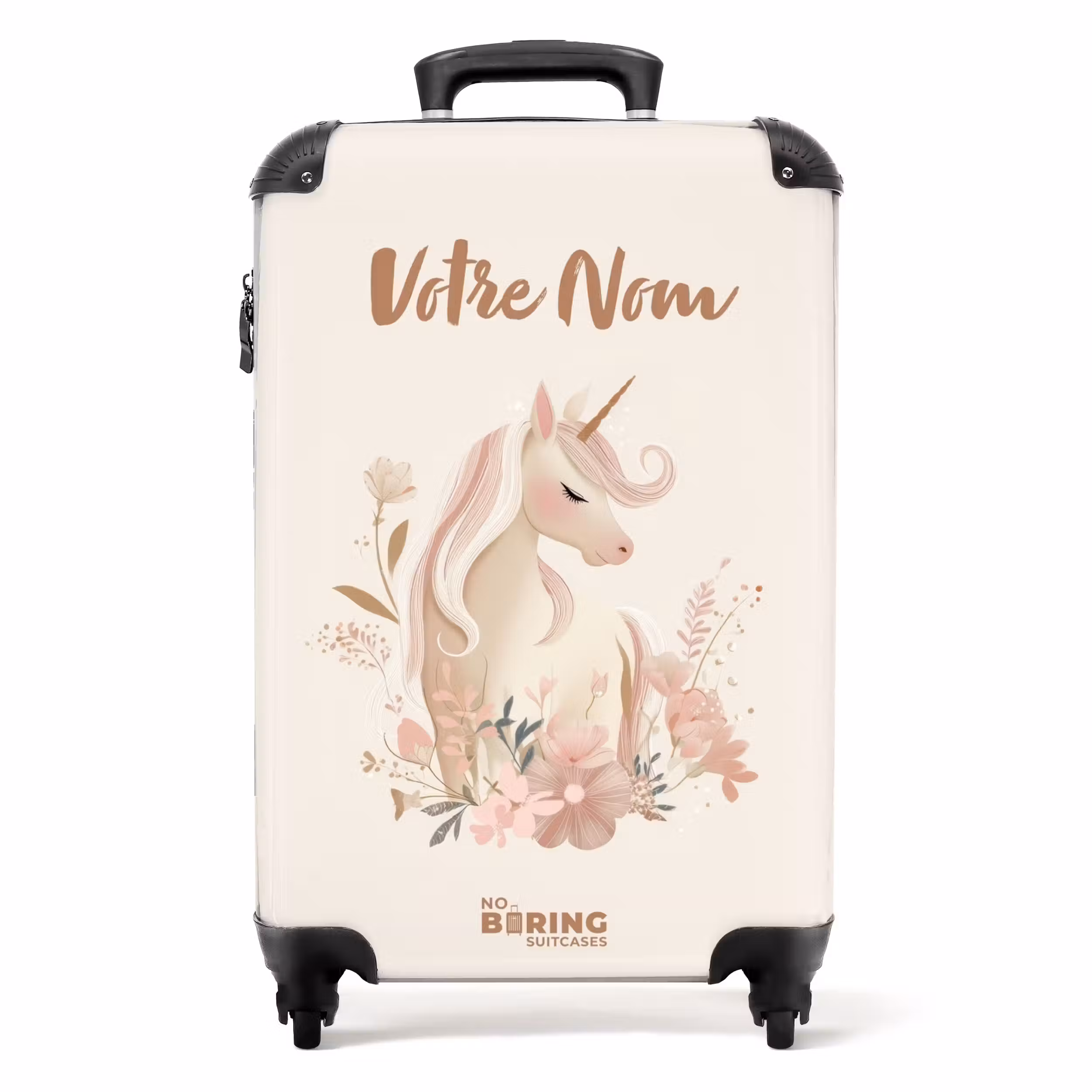 Valise avec nom -Princesse Licorne