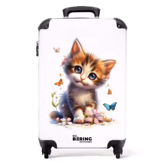 Valise - Chaton papillon Vera