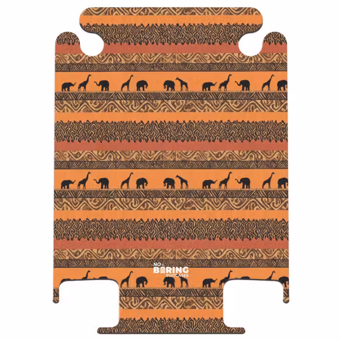 CaseSwap™ - Orange - Safari - Africain - Animaux - Motif