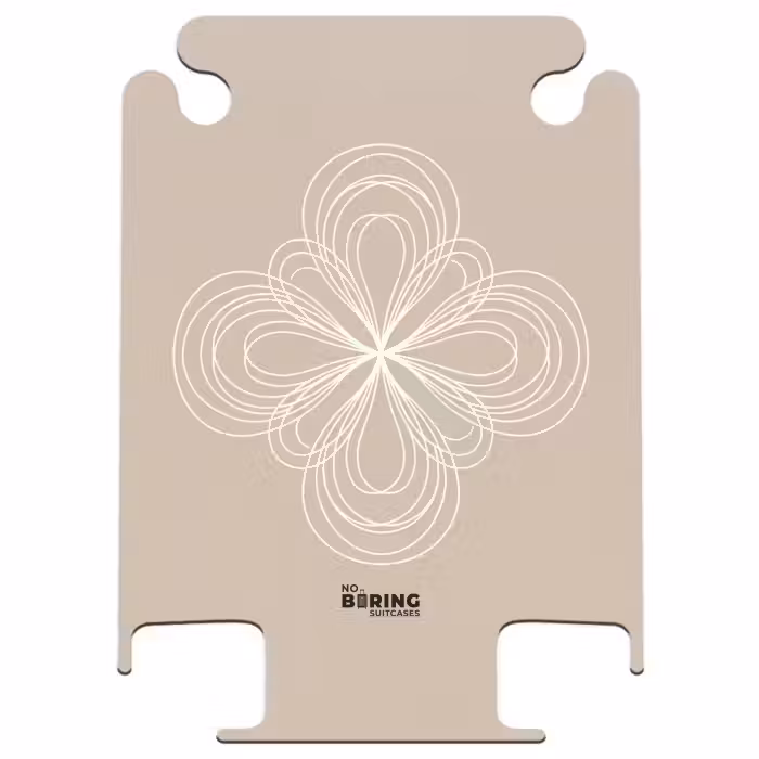 CaseSwap™ - Motif - Lignes - Abstrait - Minimaliste - Beige
