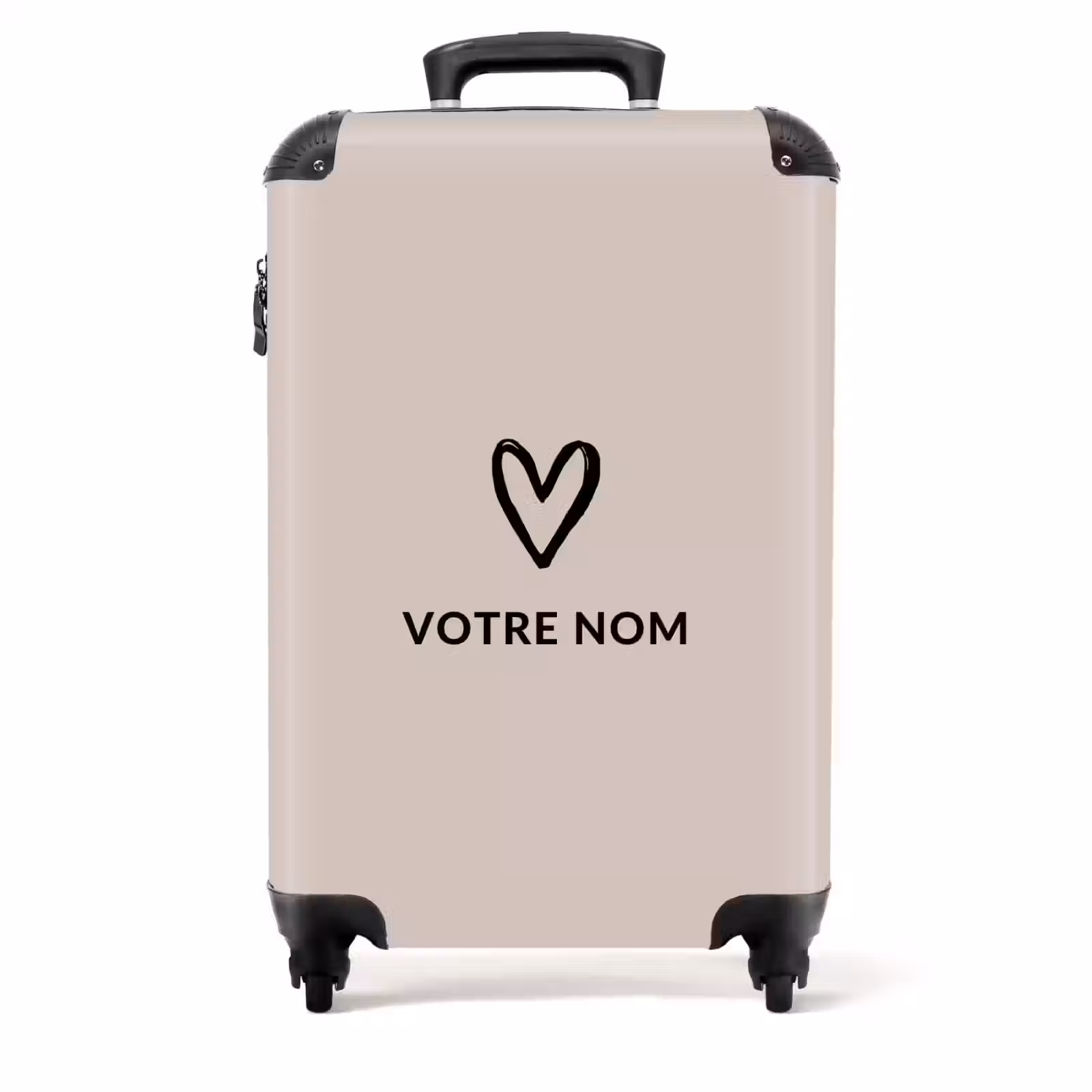 Valise - Cœur beige clair — 1
