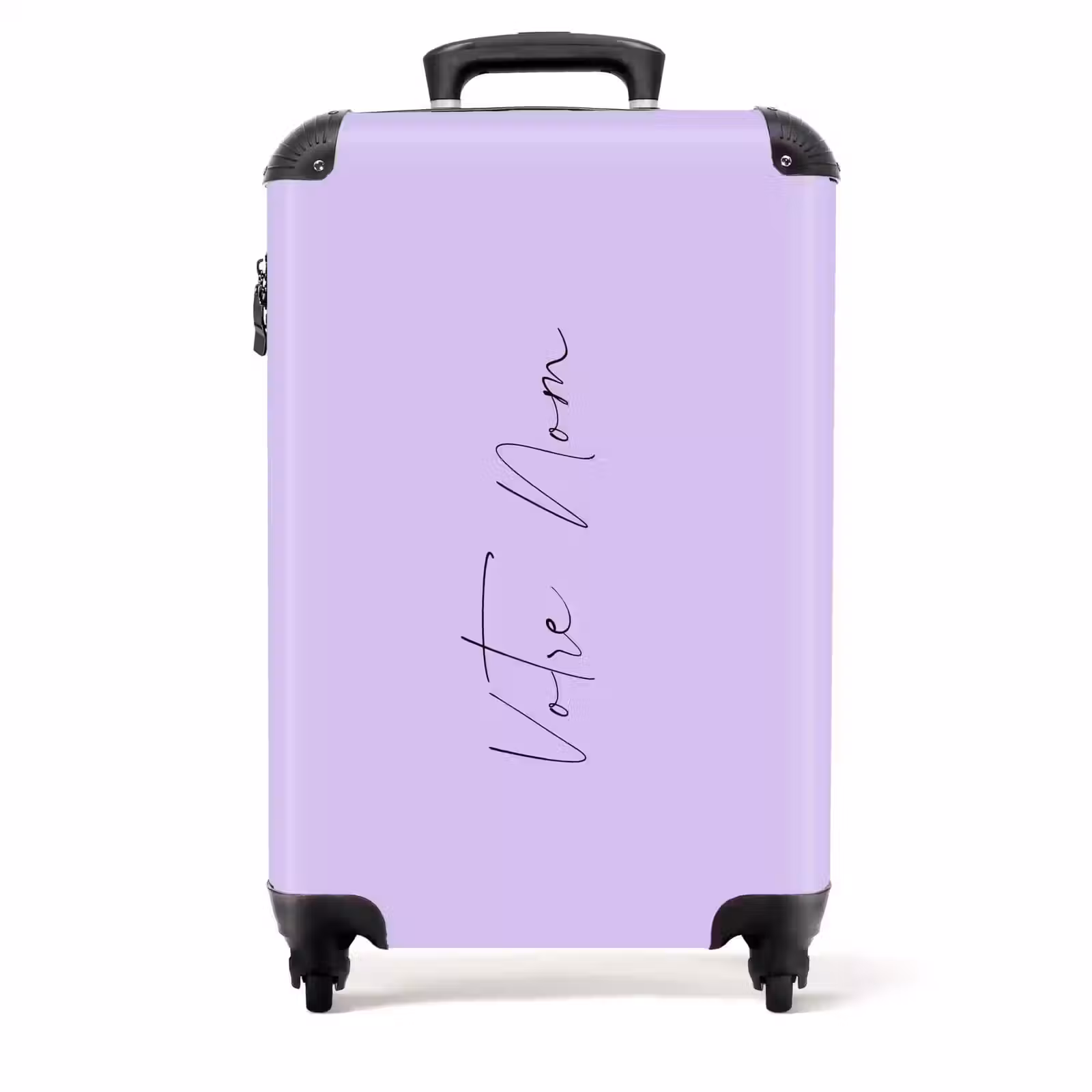 Valise - Fond violet avec lettres noires — 1