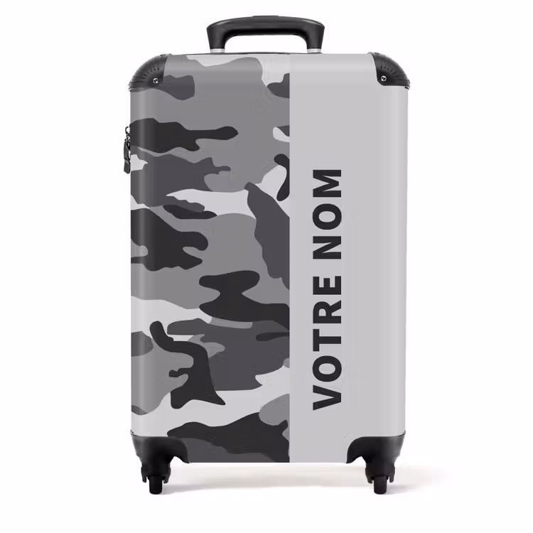 Valise - Camouflage gris — 1