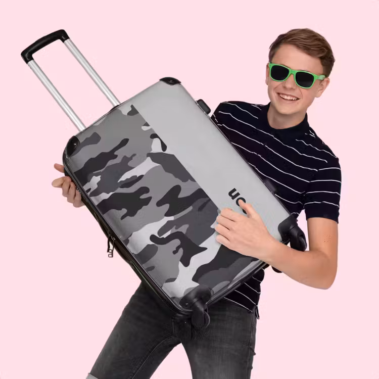 Valise - Camouflage gris — 4