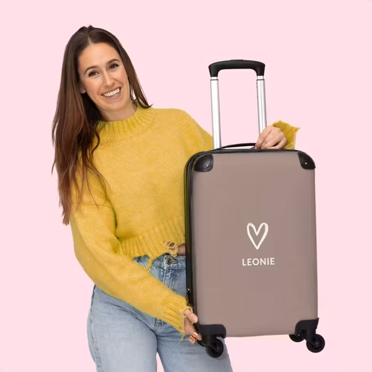Valise -  Cœur taupe — 4