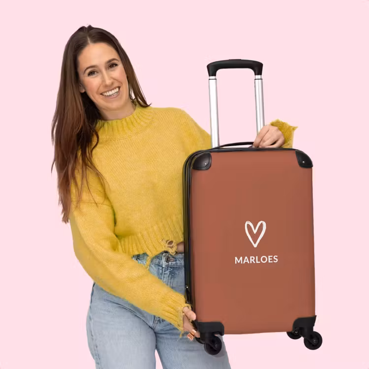 Valise - Cœur terracotta — 4