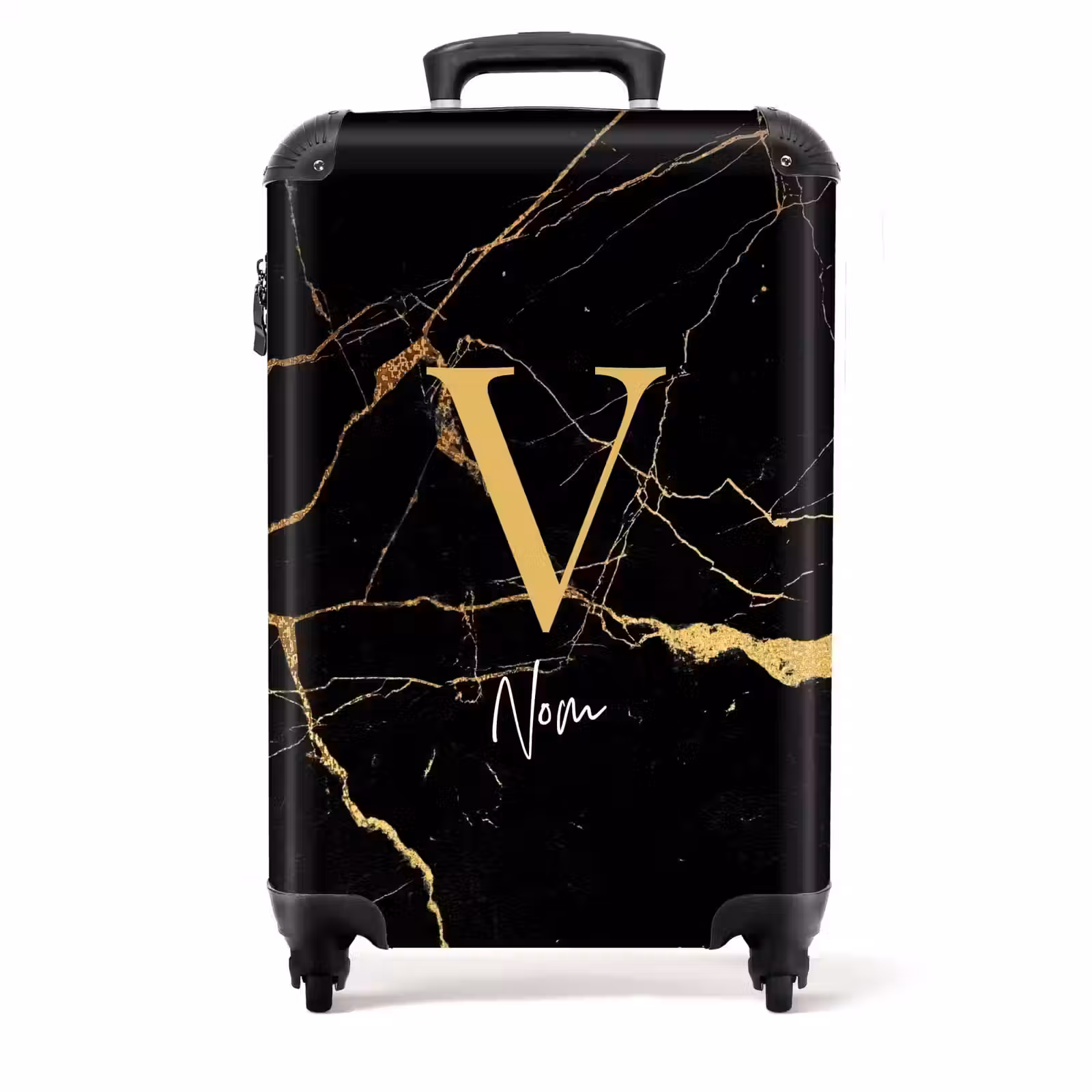 Valise - Marbre noir et doré — 1