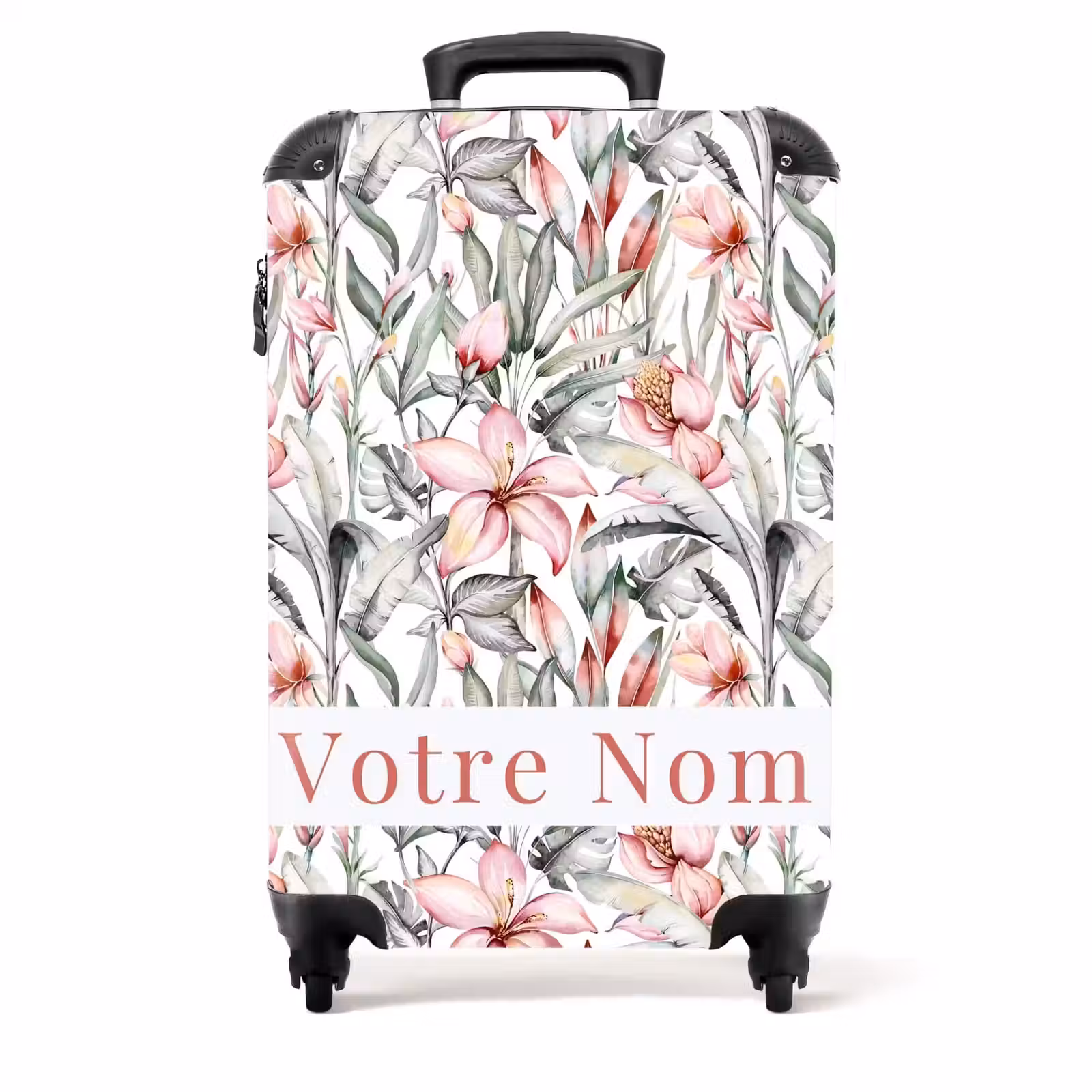 Valise - Motif tropical coloré — 1