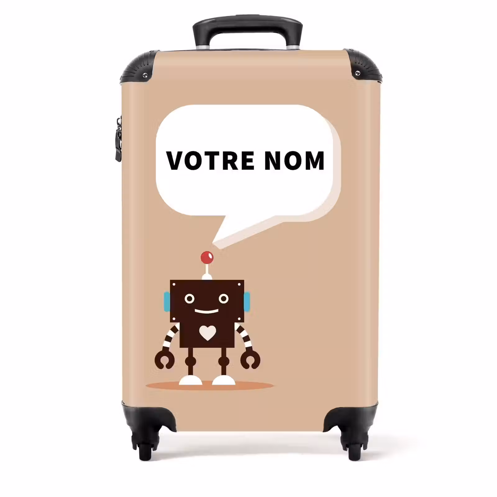 Valise - Robot Parlant Beige — 1