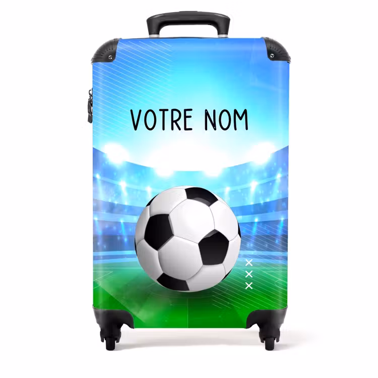 Valise - Ballon de football dans le stade — 1