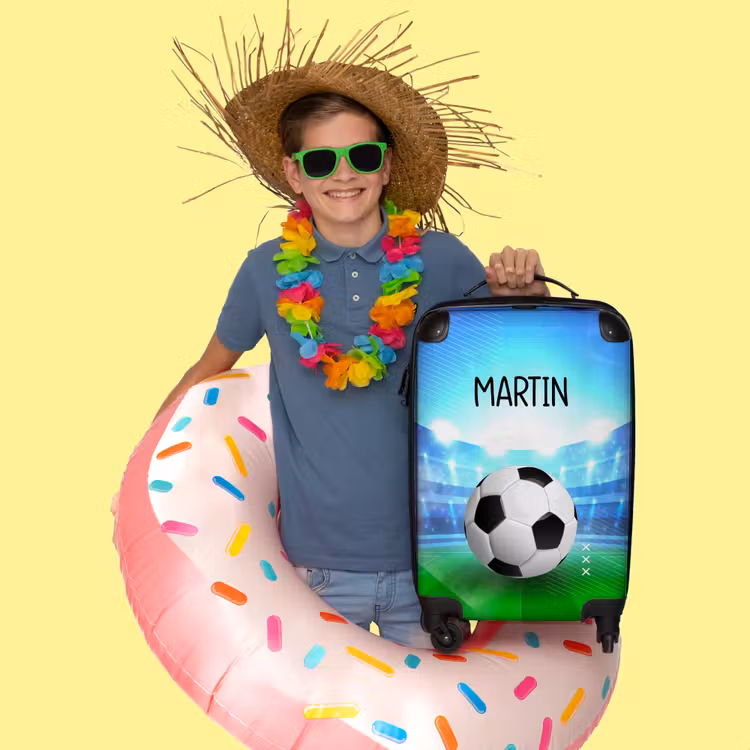 Valise - Ballon de football dans le stade — 2