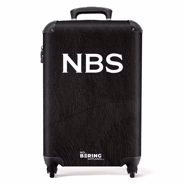 Valise - Surface en béton noir — 1