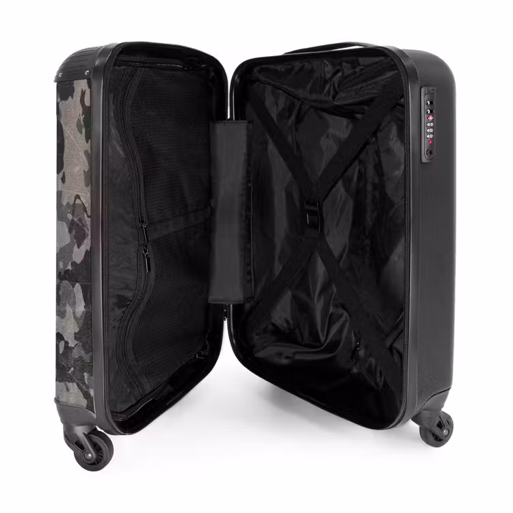 Valise - Camouflage vert avec couleur sable — 2
