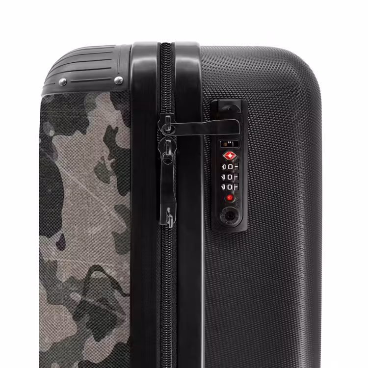 Valise - Camouflage vert avec couleur sable — 3