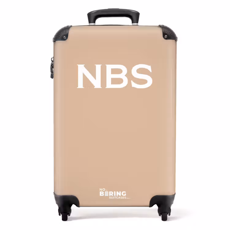 Valise - Grès avec lettres blanches — 1